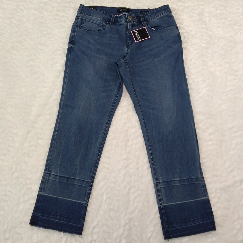 Skinny Raw Hem Jeans NWT